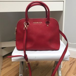Red Michael Kors Bag